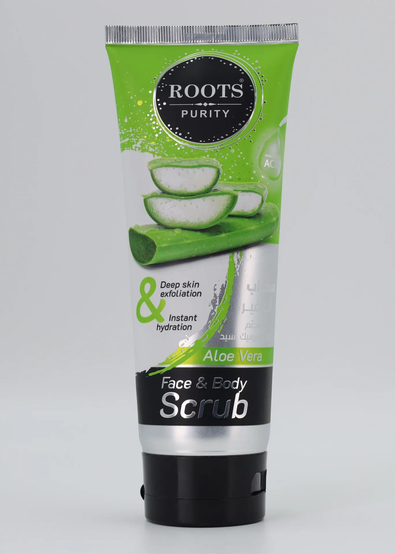 Physical Exfoliating Scrub with Round Beads and Honey with Glycolic Acid (Fruit Acid)
