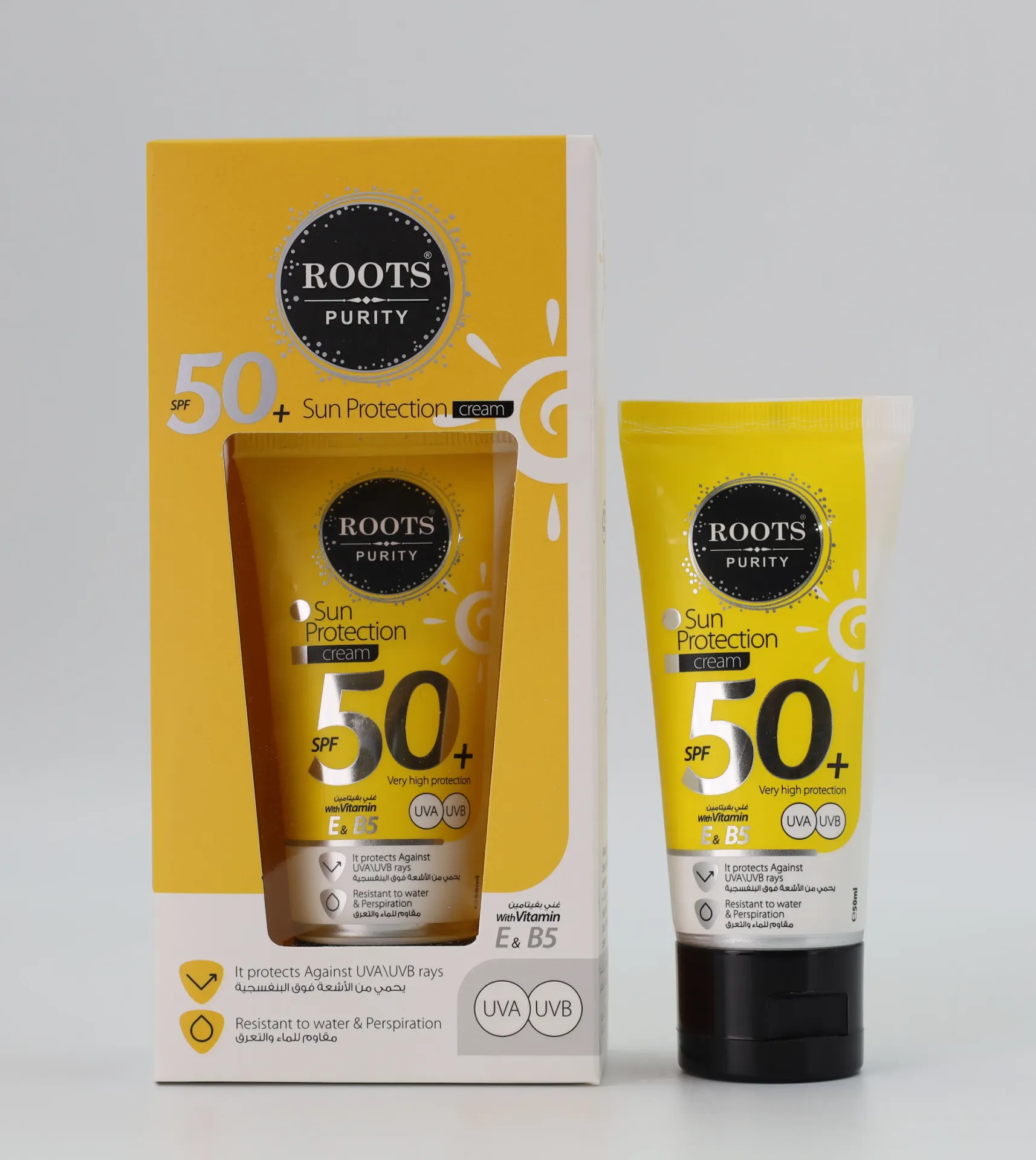 واقي شمسي 50 SPF شفاف