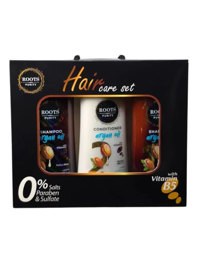 Bundle: 2 Sulfate-Free & Paraben-Free Argan Oil Shampoos + 1 Argan Oil Hair Conditioner